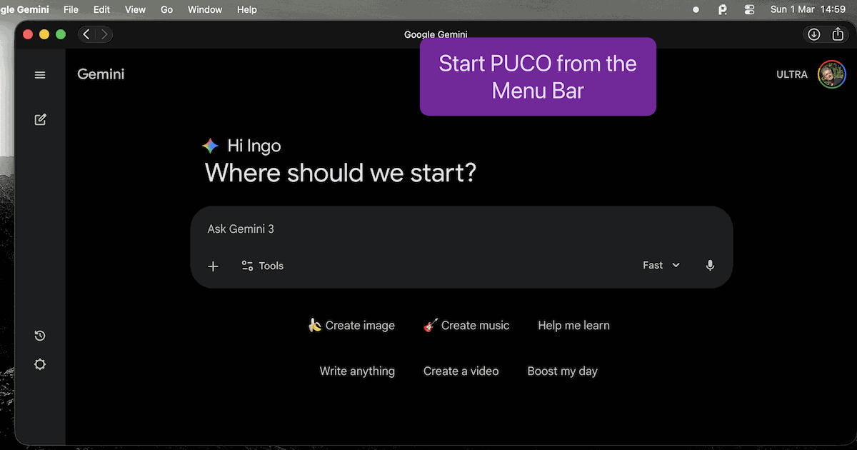 PUCO App Demo