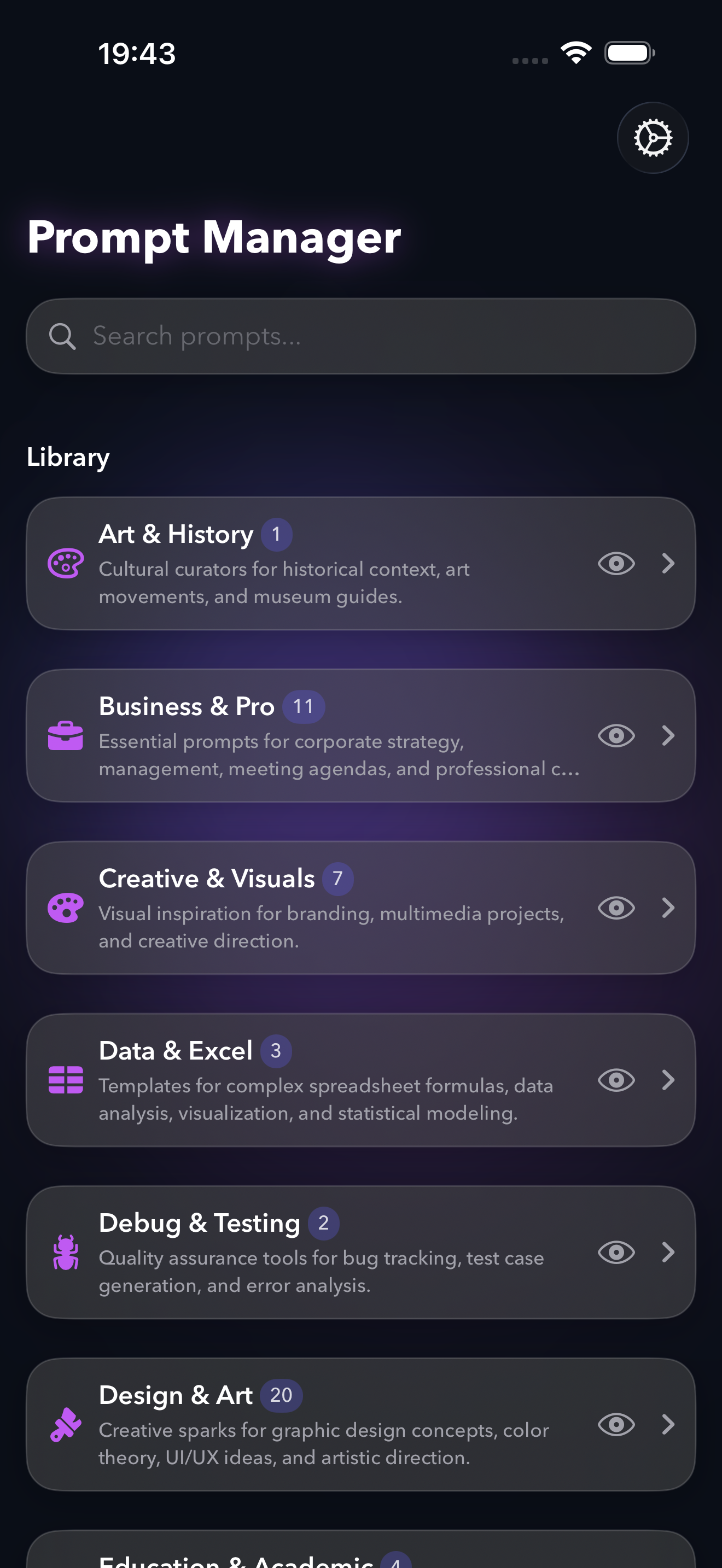 iPhone — Dark Mode